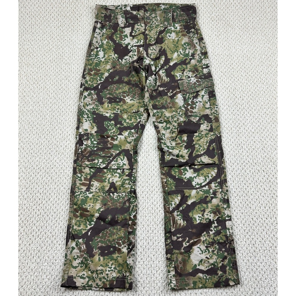 Kryptek Stalker Pants Mens S Obskura Camo Cargo Tactical Hunting Outdoor Utility